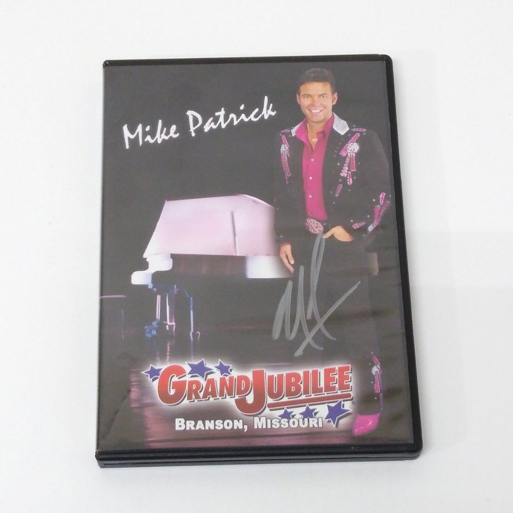 Mike Patrick Grand Jubilee Signed 2 CD Collection Grand Country Branson Missouri